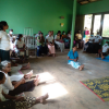 Preaching sermon at Homagama Kitulawila village (2022)